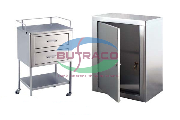 Tủ y tế - tủ đầu giường inox - Inox BUTRACO - Công Ty TNHH BUTRACO Việt Nam